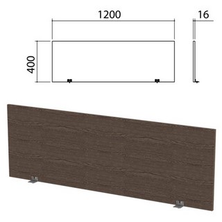 Экран-перегородка Канц 1200х16х400 мм, цве...