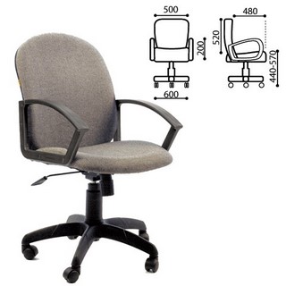 Кресло оператора СН 681 с подлокотниками, ...