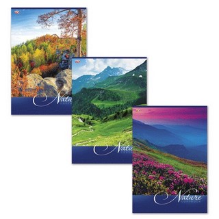 Тетрадь А4 80л клетка  Хатбер Nature