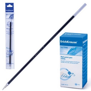 Стержень шариковый 140мм EK ULTRAмасл. син...