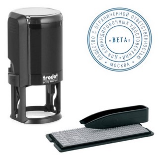 Печать самонаборная Trodat 46042/R2 кругов...