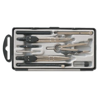 Готовальня 9 предметов KRONOS Classica