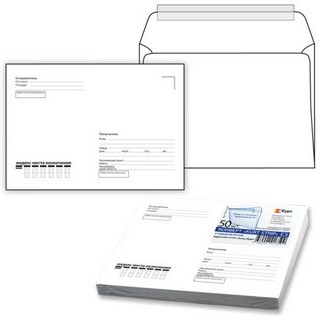 Конверт С5 комплект отрывная полоса STRIP,...