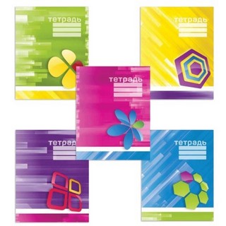 Тетрадь 48л клетка  Абстракция Архбум