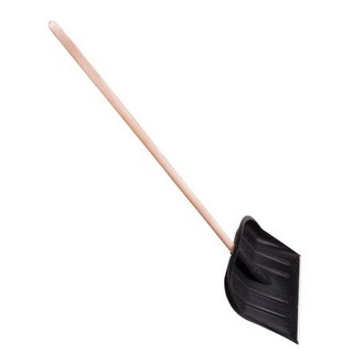 Лопата снегоуборочная пластиковая, 46х40 с...