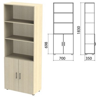 Шкаф полузакрытый Канц, 700х350х1830 мм, ц...