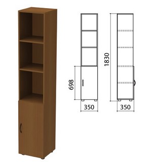 Шкаф полузакрытый Канц, 350х350х1830мм, цв...