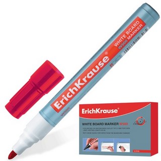 Маркер для белой доски Erich Krause красны...