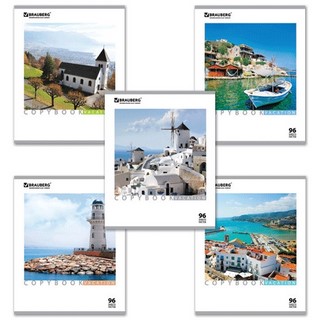 Тетрадь 96л клетка Каникулы Brauberg