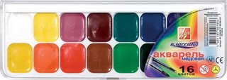 Краски акварельные 16цв. Классика медовая ...
