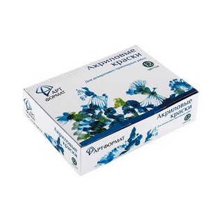 Краски акриловые 12цв. АРТФормат арт.AF04-...