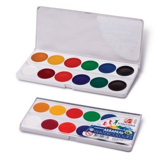 Краски акварельные 12цв. Классика медовая ...