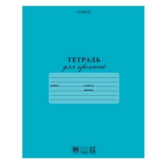 Тетрадь 12л косая линия частая ХАТБЕР Зелё...