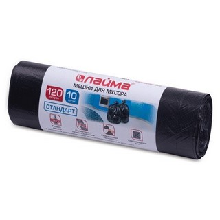 Мешки для мусора 120 л, 10 шт.,