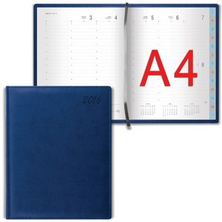 Еженедельник Brauberg 2016 А4 под классиче...