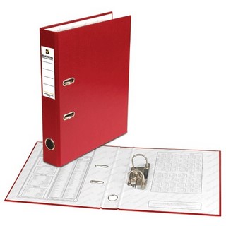 Папка-файл 50мм ПВХ BRAUBERG цветная