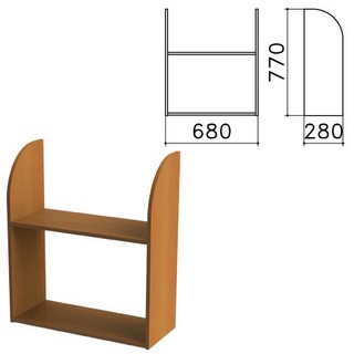 Полка навесная настенная Монолит (ш680*г28...