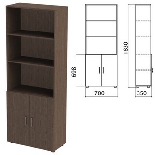 Шкаф полузакрытый Канц, 700х350х1830 мм, ц...