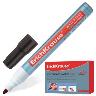 Маркер для белой доски Erich Krause черный...