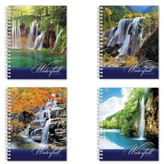 Тетрадь 96л клетка/спираль Хатбер ассорти