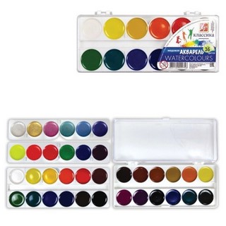 Краски акварельные 36цв. Классика медовая ...