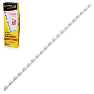 Пружины для переплета  6мм BRAUBERG 1 штук...