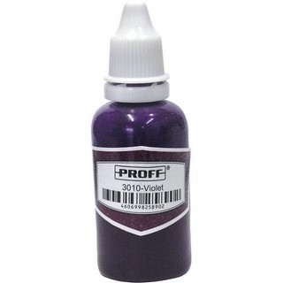 Краска штемпельная PROFF фиолетовая 28мл