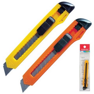 Нож канцелярский малый 9 мм ERICH KRAUSE