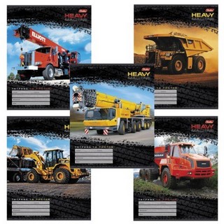 Тетрадь 12л линия Спецтехника Хатбер