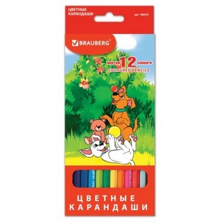 Карандаши цветные BRAUBERG 