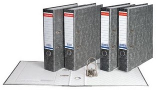 Папка-файл 70мм мрамор ERICH KRAUSE разбор...