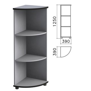 Шкаф (стеллаж) угловой Монолит (ш390*г390*...