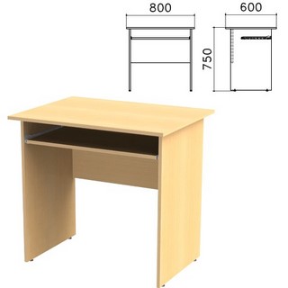 Стол компьютерный Канц (ш800*г600*в750 мм)...