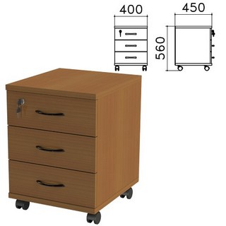 Тумба подкатная Канц (ш400*г450*в560 мм), ...