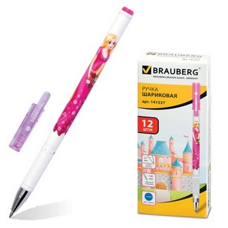 Ручка шариковая  Brauberg Ангел Роз 0.7мм ...