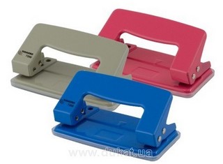 Дырокол 10л. iOFFICE метал.