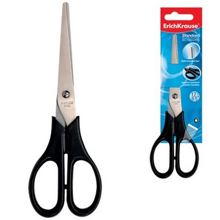 Ножницы 170 мм  EK Standart пласт.ручки 14...