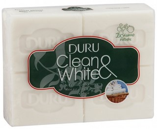 Мыло хозяйственное Duru белое 125 г.