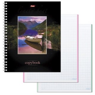 Тетрадь 120л клетка/ гребень Пейзаж Хатбер...