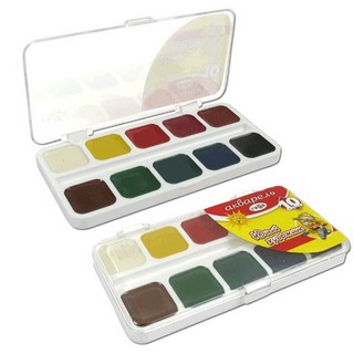 Краски акварельные 10цв. ГАММА Юный художн...