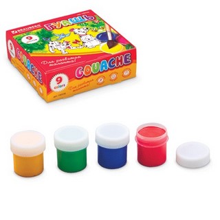 Краски гуашевые  9цв. BRAUBERG