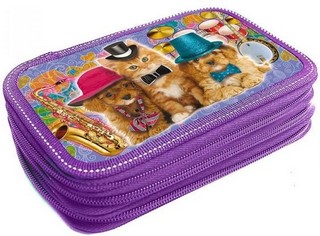 Пенал 3 отд. Джаз Бенд арт.81П26/3