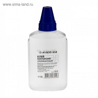 Клей силикатный 110г РДК плоский