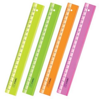 Линейка п/м 20 см СТАММNeon cristal ЛН12