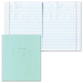 Тетрадь 12л частая косая линия офсет МАЯК