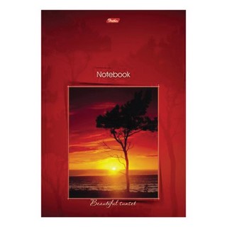 Блокнот А4 60л. клетка ЗакатХАТБЕР Гребень...