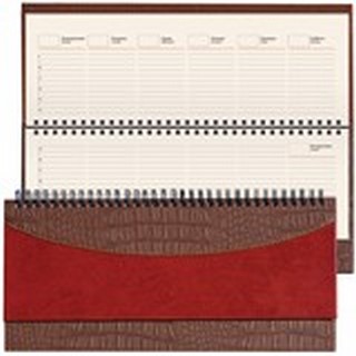 Планинг 60л. кож/зам Brauberg недат. комб....