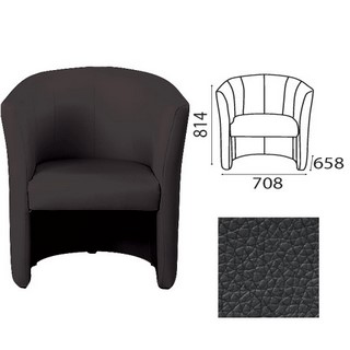 Кресло Club (ш708*г658*в814 мм), c подлоко...