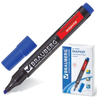Маркер перманентный  BRAUBERG 1-5мм Contra...