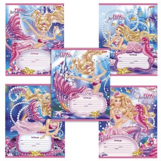 Тетрадь 12л линия Барби блеск Хатбер